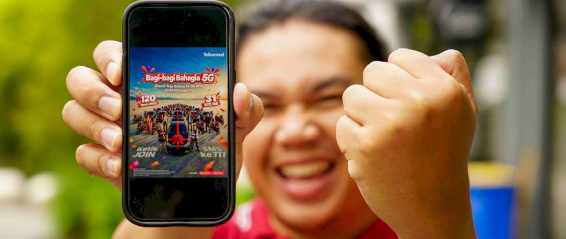 Bagi-Bagi Bahagia Telkomsel, Makin Sering Transaksi, Makin Besar Peluang Bawa Pulang Mobil dan Motor
