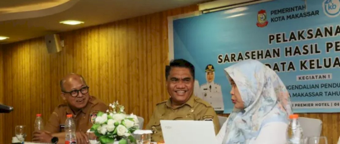 Sarasehan Pemutakhiran Data Keluarga, DPPKB Makassar Perkuat Komitmen Program Tepat Sasaran