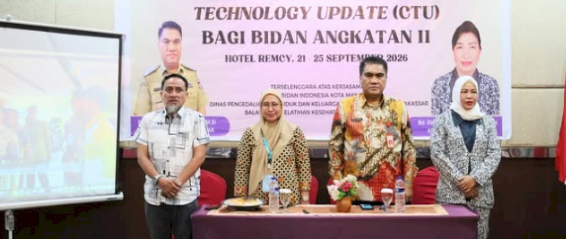 Pelatihan CTU Lima Hari Resmi Ditutup, DPPKB Makassar Dorong Peningkatan Kualitas Layanan KB