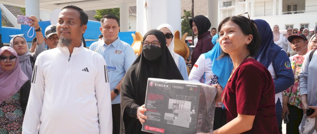 Ketua TP PKK Sulsel Dukung UMKM Naik Kelas, 269 Unit Peralatan Usaha Diserahkan pada Peringatan 357 Tahun Sulsel