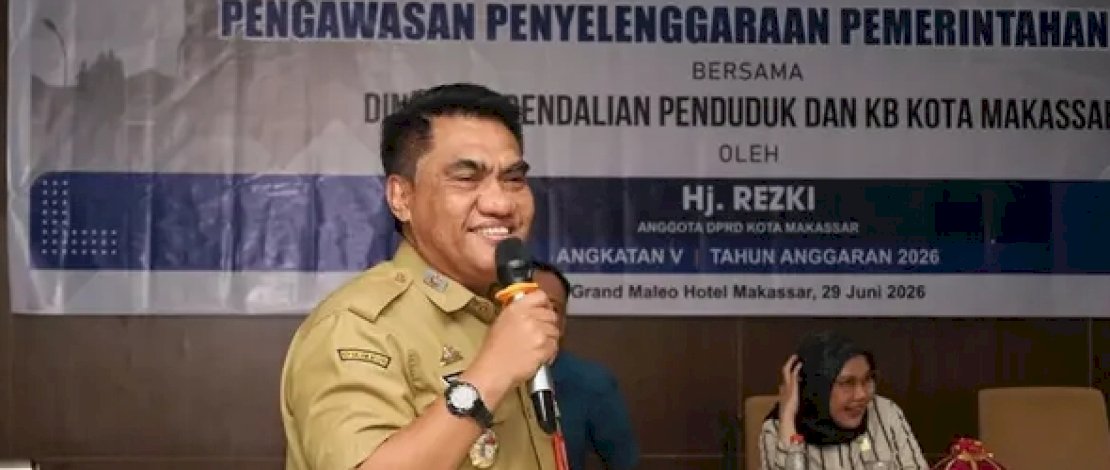 Kepala DPPKB Kota Makassar, Andi Irwan Bangsawan