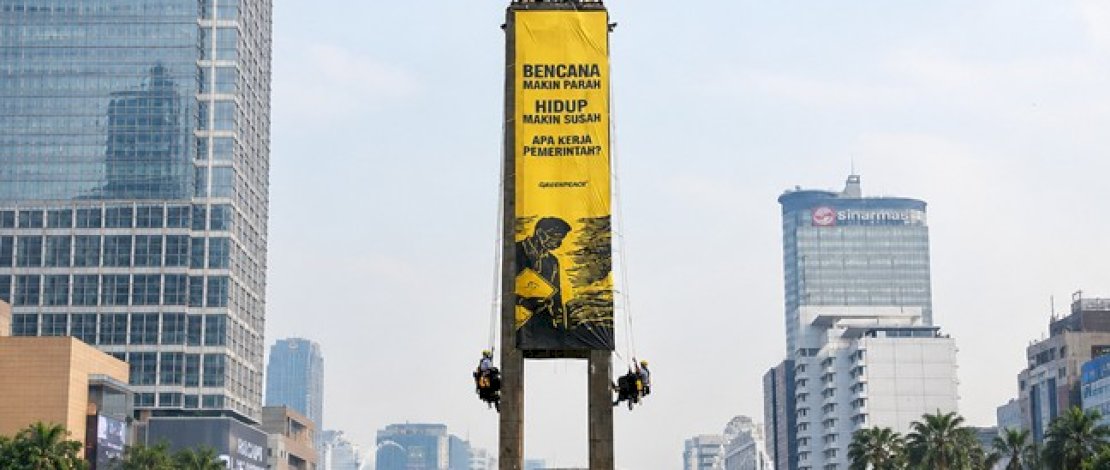 Dua Tahun Pemerintahan Prabowo-Gibran, Greenpeace Soroti Krisis Iklim dan Beban Rakyat