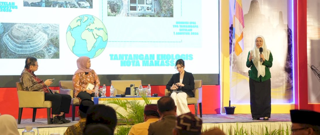 Melinda Aksa Soroti Tantangan Sampah Makassar dalam Seminar Nasional Ekoteologi