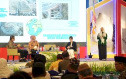 Melinda Aksa Soroti Tantangan Sampah Makassar dalam Seminar Nasional Ekoteologi
