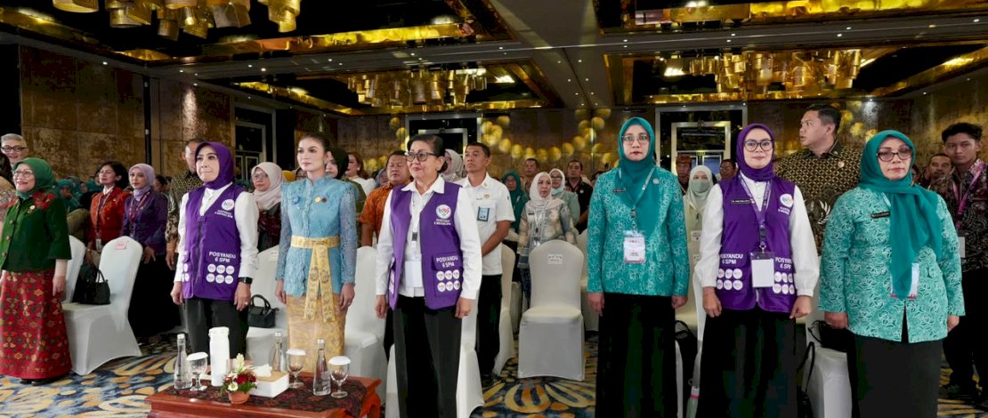 Perkuat Sinergi Kelembagaan, Sulsel Ikuti Rapat Tata Kelola Dekranas, TP PKK, dan TP Posyandu