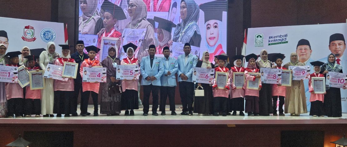 Ini Daftar Santri dan TPA Terbaik Munaqasyah Wisuda Santri XXIX LPPTKA-BKPRMI Makassar  &nbsp;