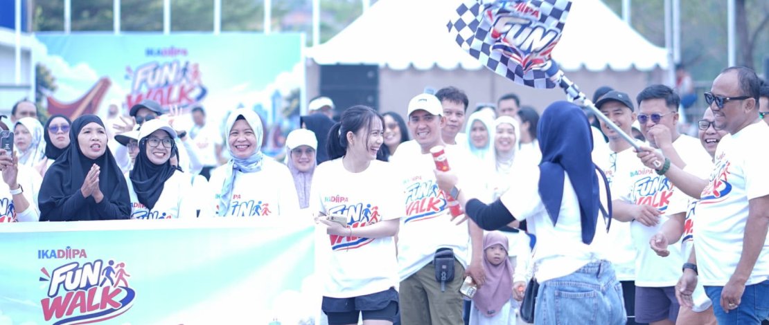 Ratusan Alumni Meriahkan &ldquo;IKADIPA Fun Walk&rdquo; 2026 di CPI Makassar