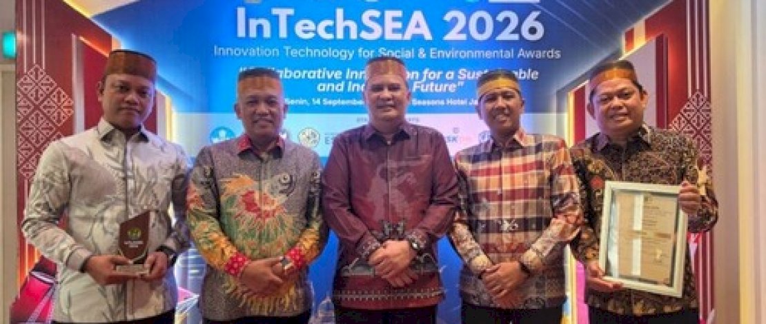 Pemkab Maros Raih Penghargaan InTechSEA 2026 Berkat Inovasi Layanan Perizinan