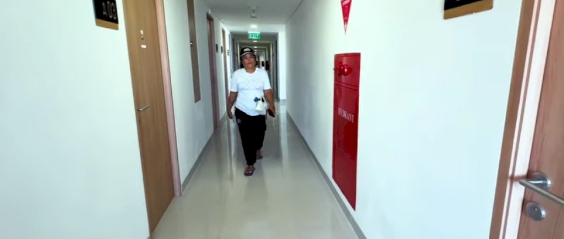 Fasilitas rumah singgah yang disiapkan Pemerintah Kabupaten Luwu Timur untuk pasien rujukan di Kota Makassar.