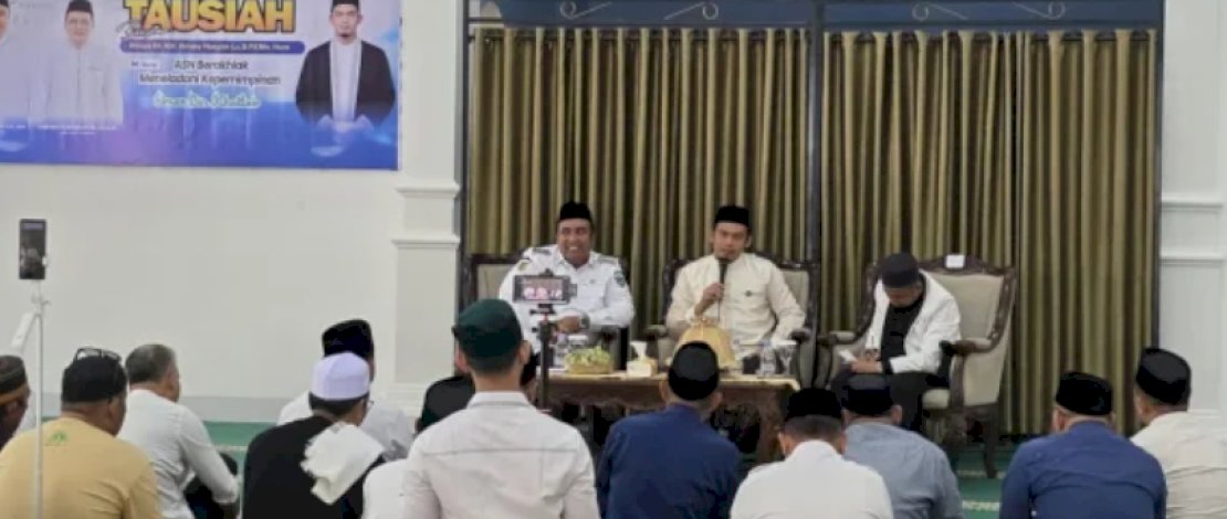 Chaidir Syam Wajibkan ASN Ikuti Pengajian Rutin untuk Perkuat Akhlak dan Moral