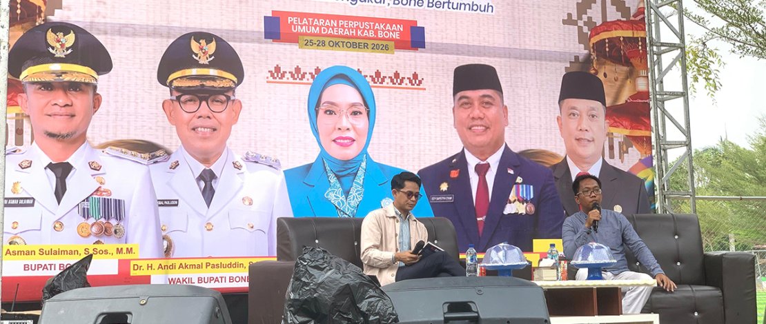 Bedah Buku BupAAS: Jalan Pengabdian, Festival Literasi Bone Angkat Nilai Kepemimpinan
