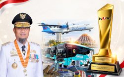 Andi Sudirman Sulaiman Terima Penghargaan Inovasi Layanan Transportasi Publik Terjangkau dan Terintegrasi