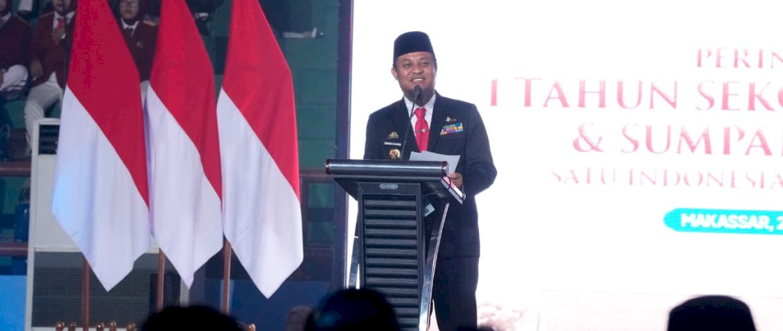Gubernur Sulawesi Selatan Andi Sudirman Sulaiman 