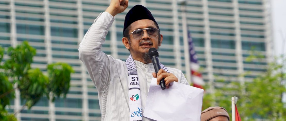 Ketua Majelis Ulama Indonesia (MUI) Bidang Ukhuwah sekaligus Pimpinan Umum Wahdah Islamiyah, KH Dr. Muhammad Zaitun Rasmin, Lc., M.A.,