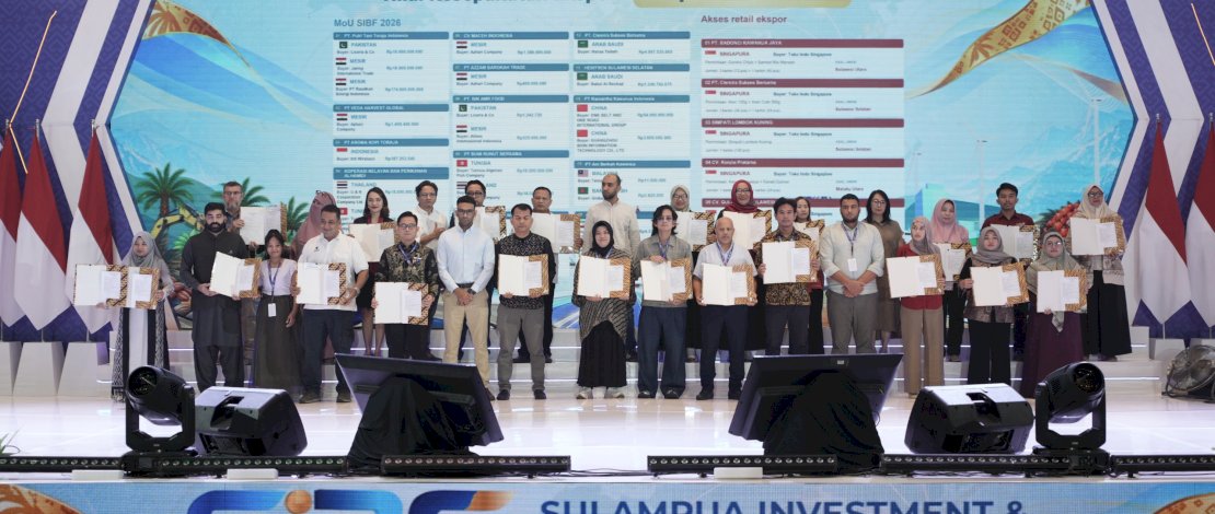 Sulampua Investment and Business Forum (SIBF) 2026 pada 28-29 Oktober 2026 di Hotel Claro Makassar.