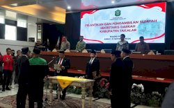 Ahmad Rivai Resmi Jabat Sekda Takalar, Daeng Manye Minta Langsung Kawal Program Prioritas