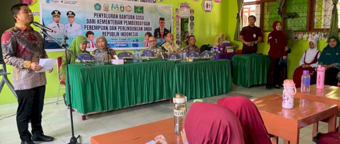2.672 Produk Susu Disalurkan, Pemkot Parepare Perkuat Upaya Cegah Stunting