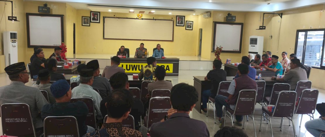 Sengketa Batas Desa Picu Dugaan Penganiayaan, Pemkab dan Polres Luwu Utara Sepakati Perdamaian