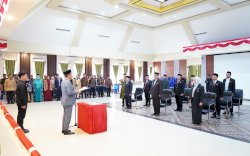 Lantik 9 Pejabat Eselon II, Bupati Luwu Utara: Jangan Ada yang Berlindung di Balik Alasan Kewenangan