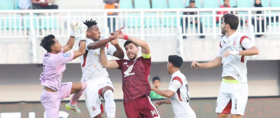 23 Tembakan Tanpa Gol! PSM Takluk 0-1 dari Madura United di Parepare