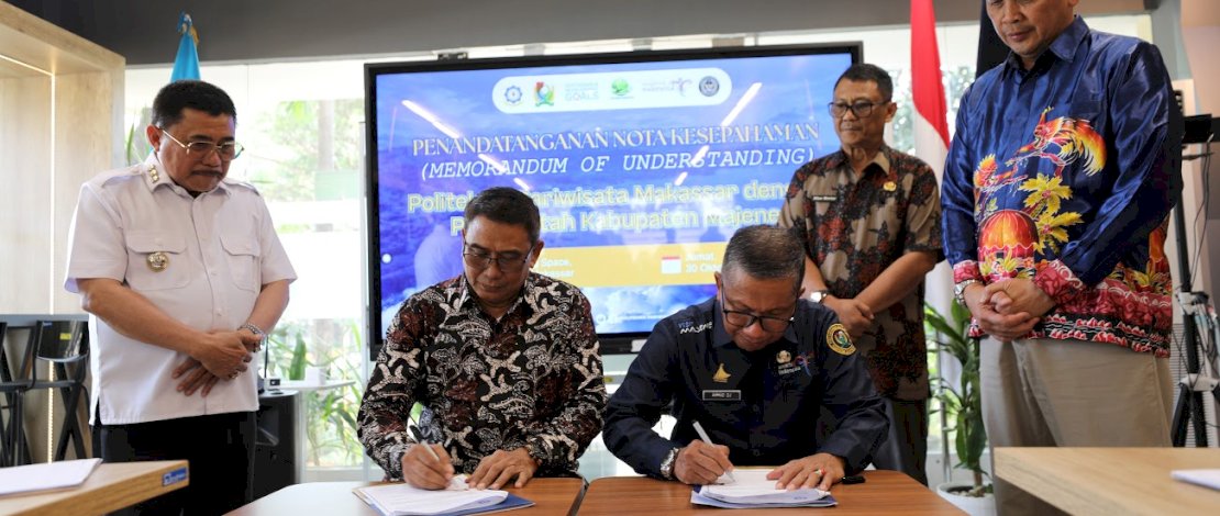 Poltekpar Makassar dan Pemkab Majene Jalin Kerja Sama Pengembangan Pariwisata Berkelanjutan