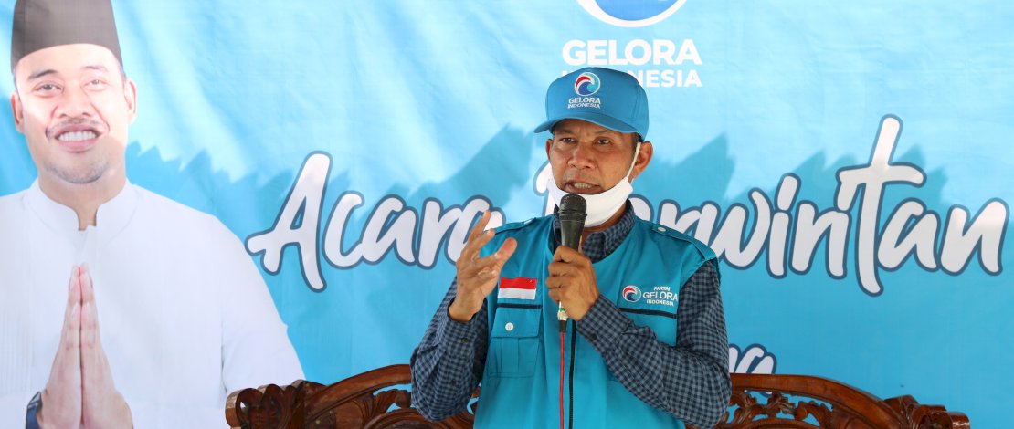 Acara Perwiritan di Medan Perjuangan, Kota Medan, Rabu (18/11/2020).