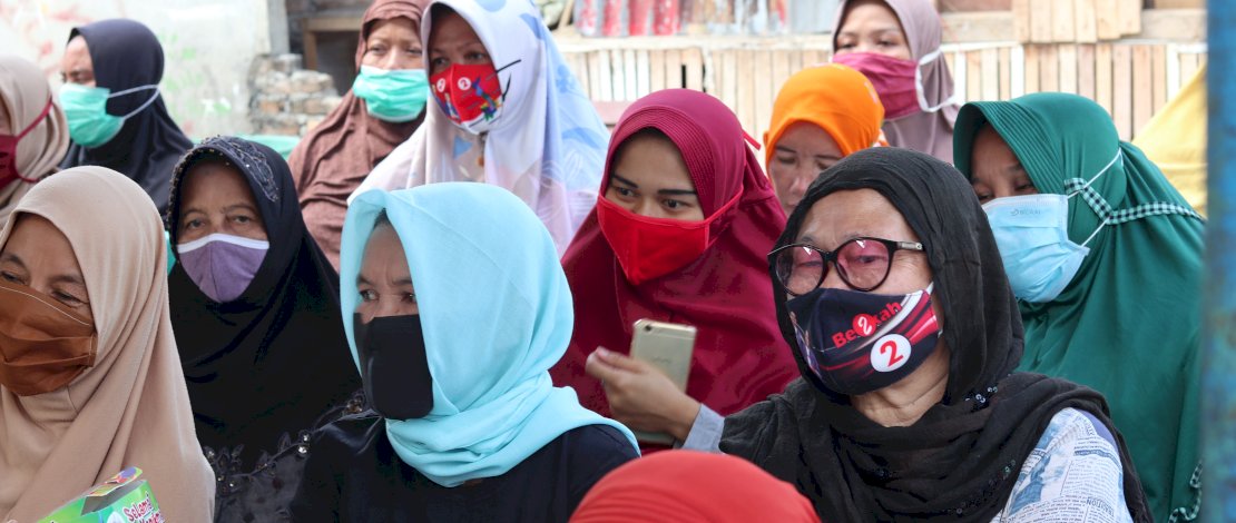 Acara Perwiritan di Medan Perjuangan, Kota Medan, Rabu (18/11/2020).