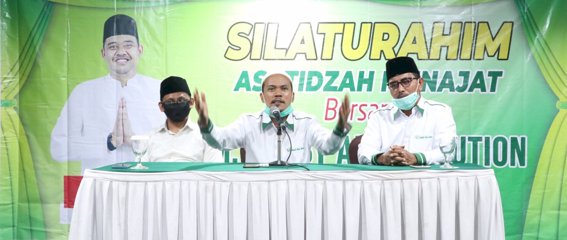 Pertemuan Asatidz Munajat di Hotel Madani, Kota Medan, Jumat (28/11/2020)