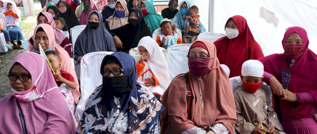 Suasana Peresmian Rumah Quran Medan Berkah Medan Deli.