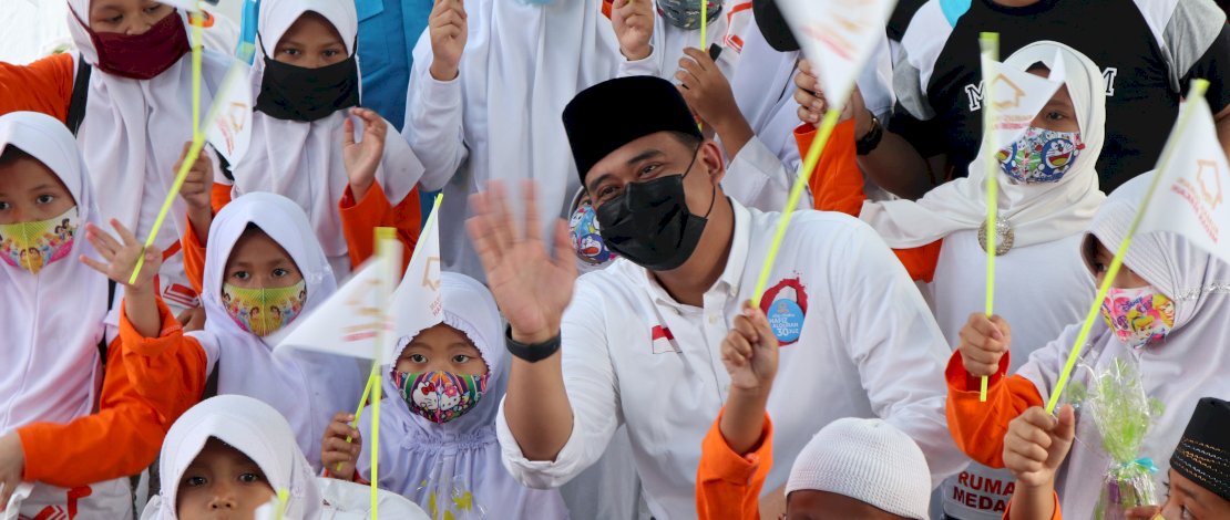Suasana Peresmian Rumah Quran Medan Berkah Medan Deli.