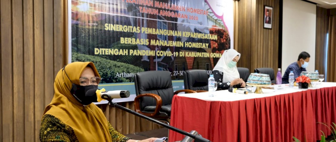 40 Pelaku Usaha Homestay di Gowa Ikut Pelatihan Manajemen Homestay