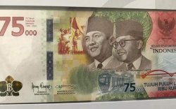 Uang Pecahan Baru Rp75 Ribu Dicetak 75 Juta Lembar