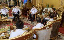  Waspadai Dampak La Nina di Sulsel, BMKG Temui Nurdin Abdullah