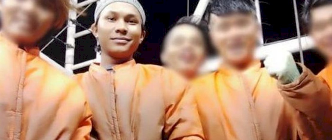 Mashuri dan rekan-rekannya sesama ABK WNI.