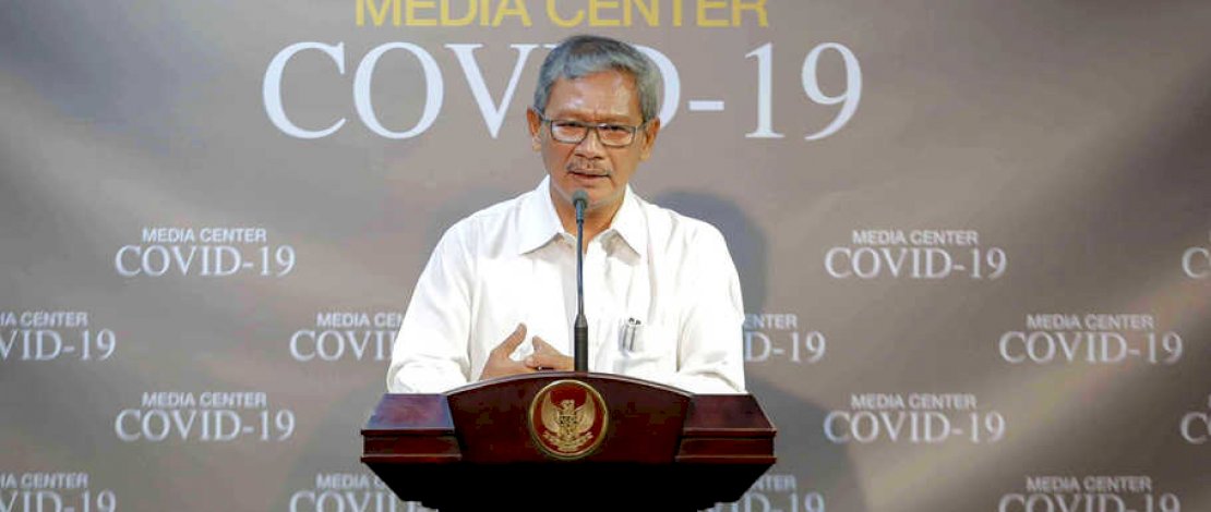  Achmad Yurianto. ISTKasus Positif Corona di Indonesia Tembus 6.760, Sembuh 842