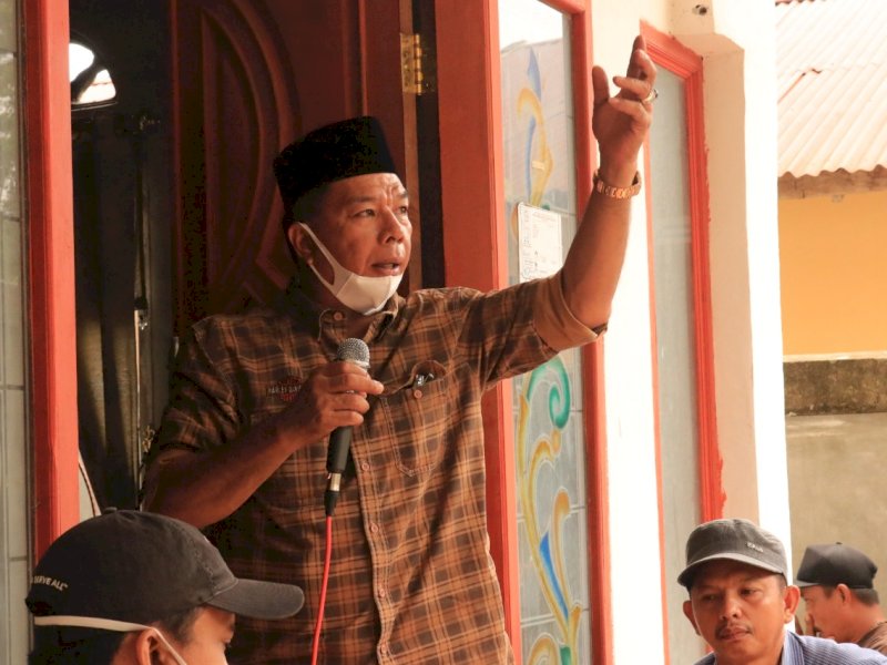 Temui Tokoh Ulugalung, Andi Utta Sisipkan Sosialisasi Cegah Corona