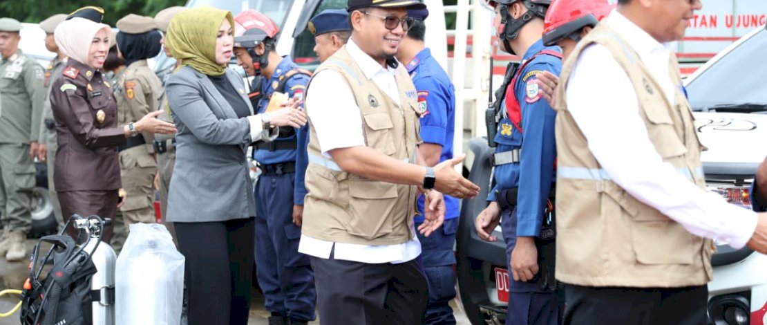 Antisipasi Banjir, Pemkot Makassar Gelar Apel Siaga Bencana