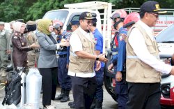 Antisipasi Banjir, Pemkot Makassar Gelar Apel Siaga Bencana