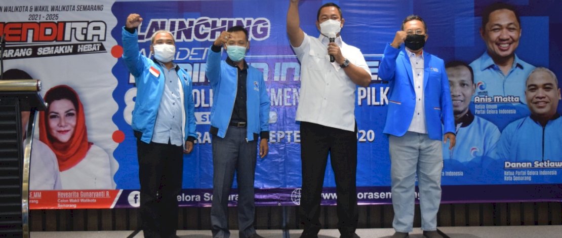 Wali Kota Semarang, Hendrar Prihadi saat melaunching API.