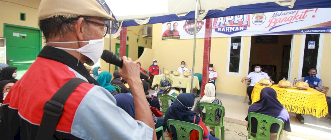 Appi saat berkampanye di Borong.