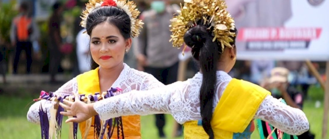 Masuk di Desa Kertoraharjo Lutim Berasa Berada di Bali