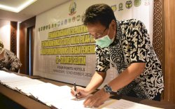 Optimalisasi Penerimaan Pajak Daerah, Pjs Bupati Gowa Hadiri Penandatanganan KSWP