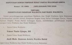 Beredar Foto Rekomendasi B1-KWK Golkar ke None-Zunnun