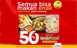 Dukung Kebijakan "DiRumahAja", Bakso Kepala Sapi Diskon 50%
