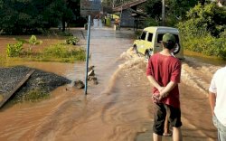 Luapan Sungai Way Kandis Rendam Pemukiman, Warga Minta Perhatian Pemerintah