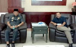 Kunjungan Romantisme Ketua DPW PBB Sulsel ke Rujab Bupati Luwu