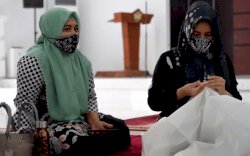 PKK Gowa Belajar Buat Batik Shibori