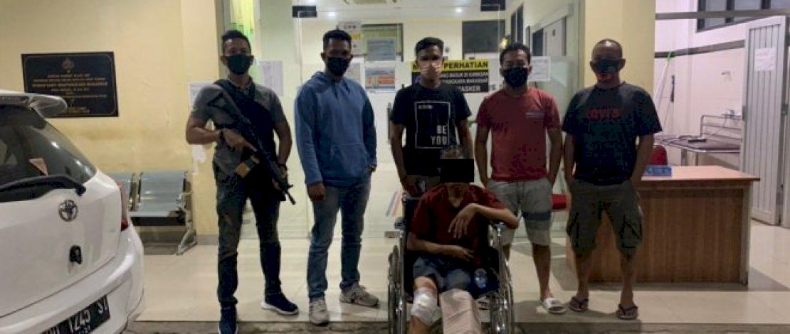 Penjambret di Makassar Ditembak saat Lompat dari Motor