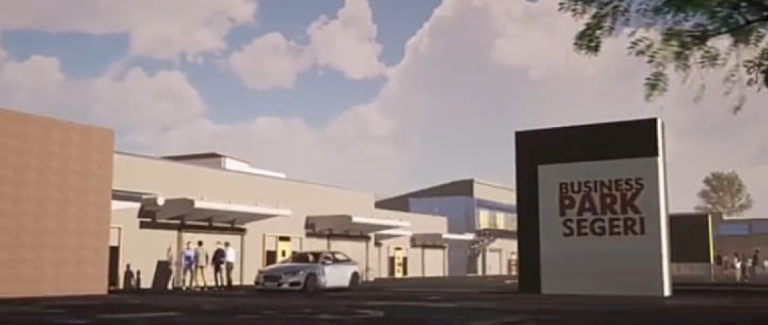 Konsep kawasan bisnis di Segeri yang dipersiapkan Anir-Lutfi.