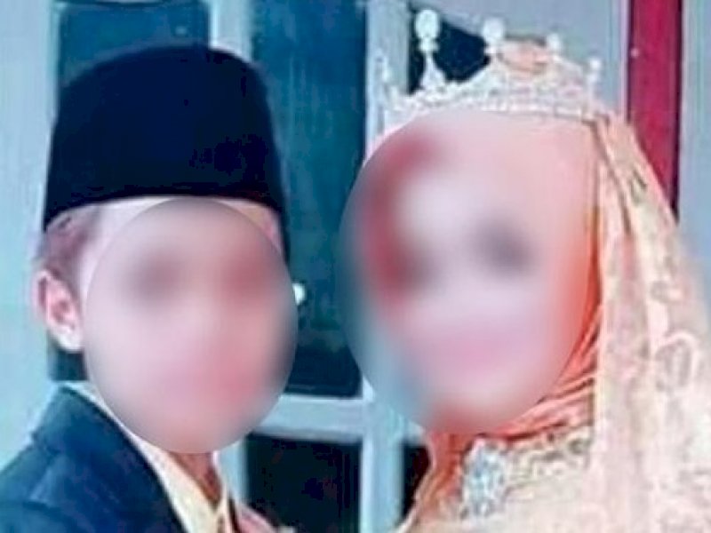 Telat Pulang Usai Jalan-jalan, Pasangan Bocah SMP Ini Dinikahkan